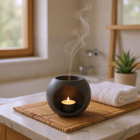 Flameless LED Ball Candle Holder Modern Home Decor Multi-Colors - Picture 8 of 14